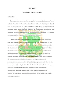 CHAPTER IV CONLUCSION and SUGGESTION 4.1 Conclusion The