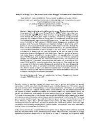 1 Analysis of Bragg Curve Parameters and Lateral Straggle for Proton And