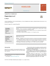 Diagnosing in Art