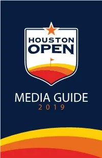 Media Guide 2019 Table of Contents