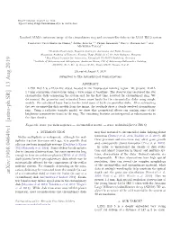 Arxiv:1908.04649V1 [Astro-Ph.SR] 13 Aug 2019 of a Circumstellar Disk) Or from the Inside (In Case of a Depth and the Grain Size Distribution (Birnstiel Et Al