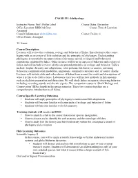 BI 531 Ichthy Syllabus