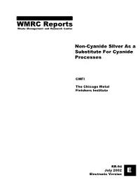 CMFI Final Report on Silver