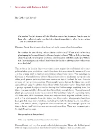 Interview with Bahman Jalali1