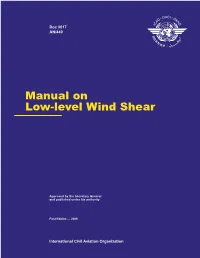 Manual on Low-Level Wind Shear