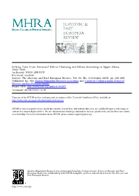 Sifting Poles from Germans? Ethnic Cleansing and Ethnic Screening In