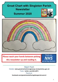 Summer Newsletter 2020