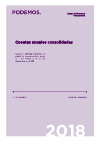 Cuentas Anuales Consolidadas