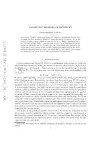 Geometric Homology Revisited 3