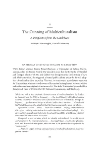 Multiculturalism in the British Commonwealthcomparative Perspectives on Theory and Practice
