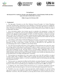 Meeting Report