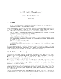 SI 335, Unit 5: Graph Search