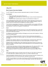 For Personal Use Only Use Personal for Good Leasing Progress Continued at the MLC Centre, with Six New Leases Concluded