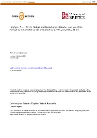 Statius and Stesichorus. Ariadne: Journal of the Faculty of Philosophy at the University of Crete, 22 (2016), 45-56