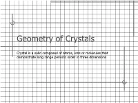 02 Geometry, Reclattice.Pdf