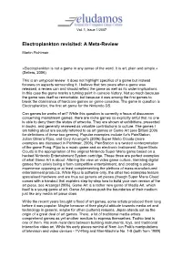 Electroplankton Revisited: a Meta-Review »Electroplankton Is