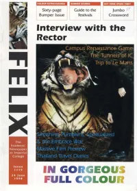 Felix Issue 1103, 1998