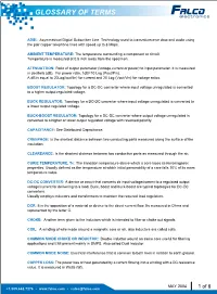 Glossary of Terms
