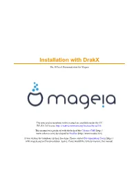 Installation with Drakx