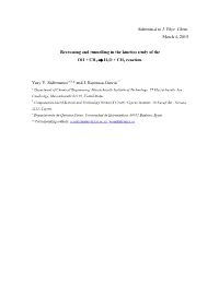 Rate Constants and Kinetic Isotope Effects for the OH + CH4 H2O + CH3 Reaction: Recrossing and Tunnelling