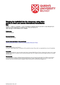 Using Video Games to Teach and Assess International Humanitarian Law Moffett, L., Cubie, D., & Godden, A