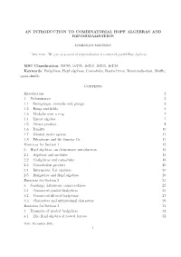 An Introduction to Combinatorial Hopf Algebras and Renormalisation