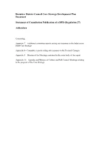 Braintree District Council Core Strategy Development Plan Document