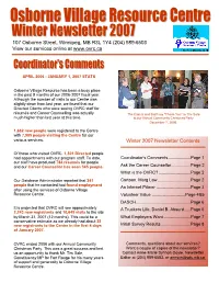 Newsletter February 2007