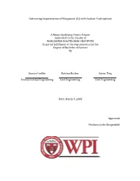 Optimizing Sequestration of Manganese (II) with Sodium Triphosphate a Major Qualifying Project Report Submitted to the Faculty O
