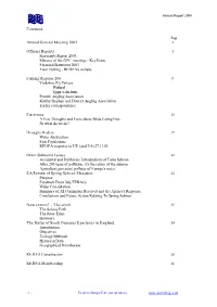 Fish Populations REDFA Response to UU (And EA) 27.11.03