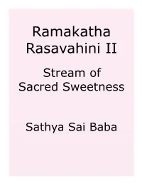 Ramakatha Rasavahini II 7 Preface for This Edition 8 This Book 9 the Inner Meaning 11 Chapter 1
