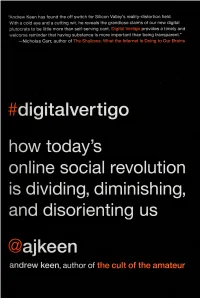 Digital Vertigo Provides a Timely And
