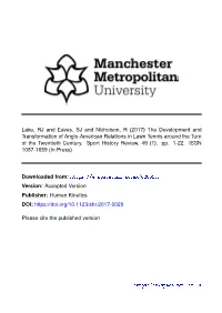SHR Transatlantic LT Relations Submitted Version (1).Pdf