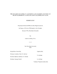 The Dynamics of Literacy Acquisition and Learning: Focusing on Gifted Learners in a Language Arts Collaborative Class