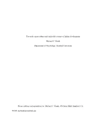 Towards a More Robust and Replicable Science of Infant Development