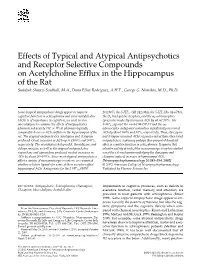 Effects of Typical and Atypical Antipsychotics and Receptor