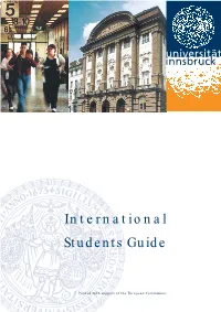 International Students Guide