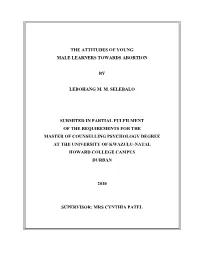 CHAPTER 4: Results ……………………..………….………………………