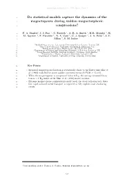 Do Statistical Models Capture the Dynamics of the Magnetopause