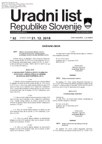 Uradni List RS, Št