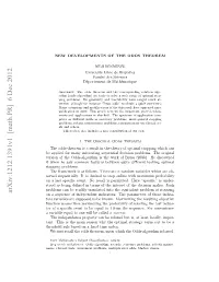 New Developments of the Odds Theorem
