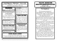 Tullow, Grange and Ardattin Parish Newsletter