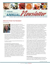 Achems Association for Chemoreception Sciences