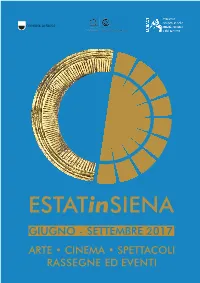 Estatinsiena@Comune.Siena.It V R L E I I a a R T