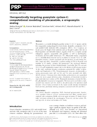 Therapeutically Targeting Guanylate