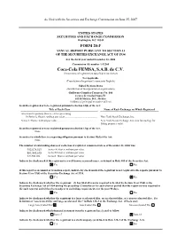 Coca-Cola FEMSA, S.A.B. De C.V