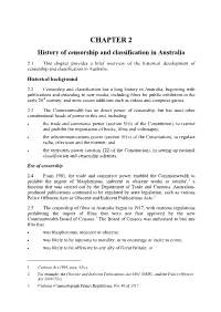 Report: Review of the National Classification Scheme