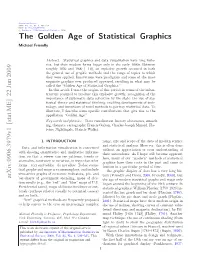 The Golden Age of Statistical Graphics