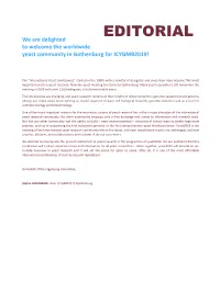2019 Abstracts