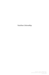 Downloaded from Brill.Com09/26/2021 05:52:32PM Via Free Access Studies in Critical Social Sciences